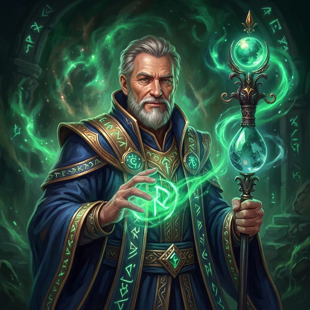Arcanist class artwork